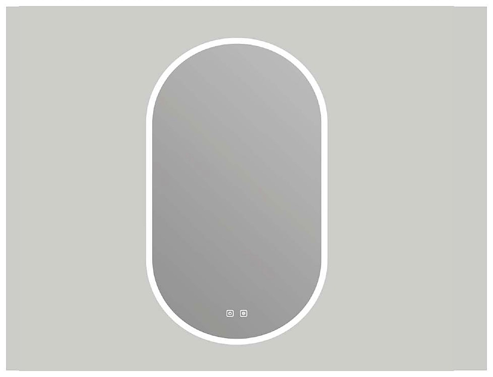 LED ogledalo Elowen